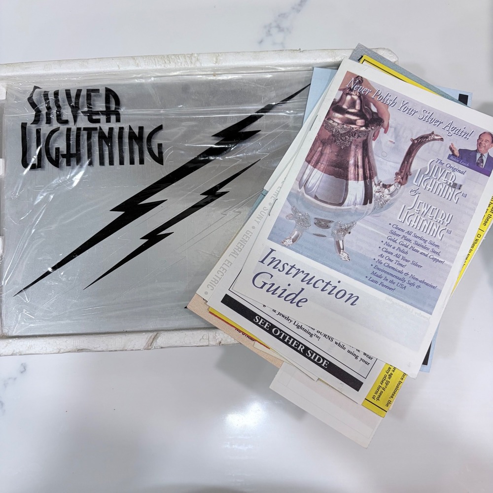 Silver Lightning Jewelry Cleaner Tarnish Remover As Seen on TV NEW IN BOX!!!